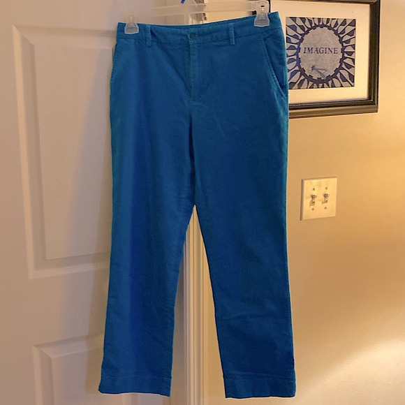 Ralph Lauren teal corduroy pants Woman’s size 8. 98% cotton,2%spandex. EUC. - Picture 2 of 15